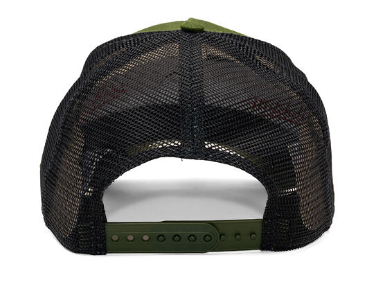 Kappe New Era - Branded Patch Trucker 9FORTY Trucker - Rifle Green