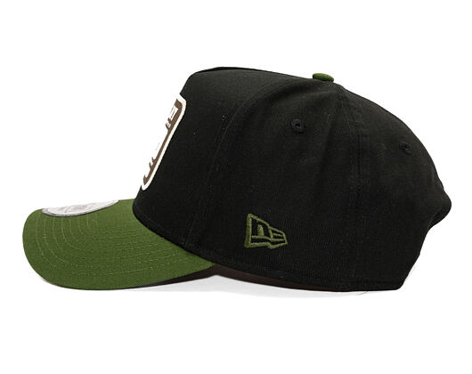 Kappe New Era - Branded Camo Patch 9FORTY A-Frame - Black / Rifle Green