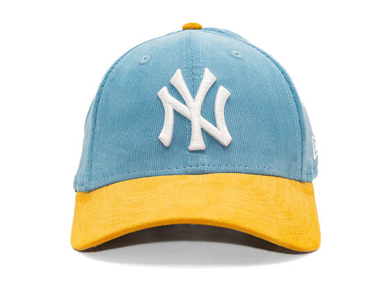 Kinder Kappe New Era - MLB Kids Cord 9FORTY - NY Yankees - Blue Foam / Yellow