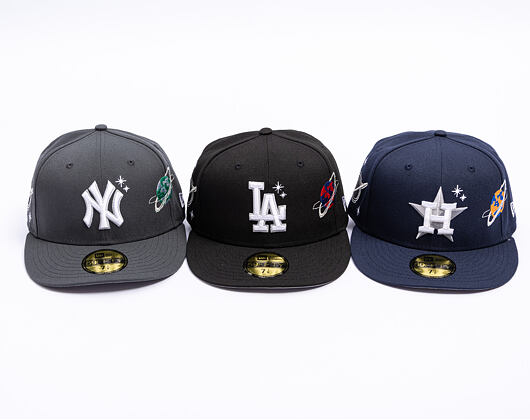 Kappe New Era - MLB Planet Icon 59FIFTY - NY Yankees - Steel Clouds