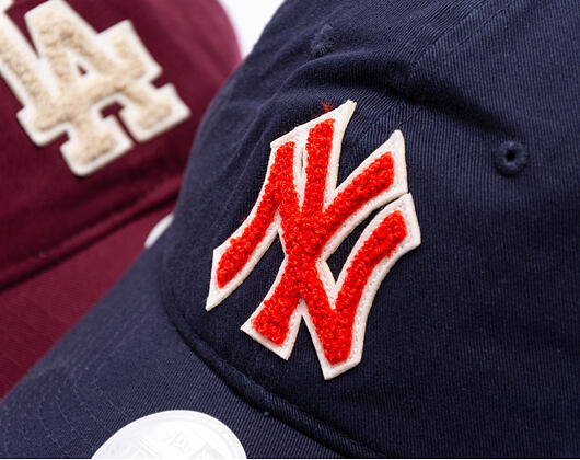 Damen Kappe New Era - MLB Boucle 9TWENTY - NY Yankees - Navy / Orange