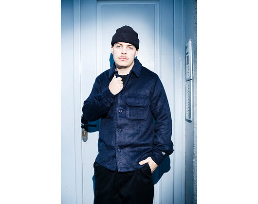 Jacke New Era - Branded Shacket - Navy