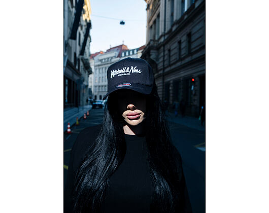 Kappe Mitchell & Ness - Branded Pinscript Classic Red - Black / White