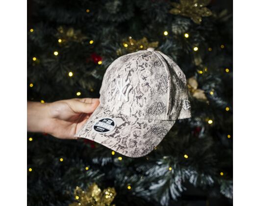 Damen Kappe New Era - MLB Snake 9FORTY - NY Yankees - Gray / White