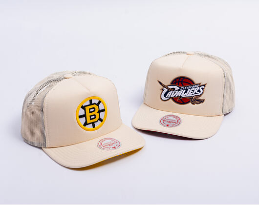 Kappe Mitchell & Ness - Evergreen Trucker Vntg - NHL - Boston Bruins - Off White