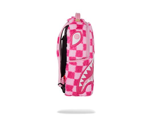 Rucksack Sprayground Pink Fur Check Backpack