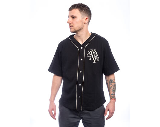 Sporthemd Karl Kani Legacy Waffle Baseball Jersey Black