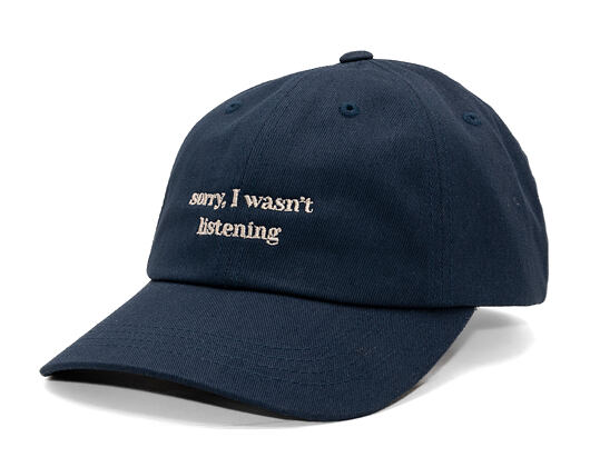 Kappe 8by8 - Dadcap - "Sorry, I wasn't listening" - Navy/White