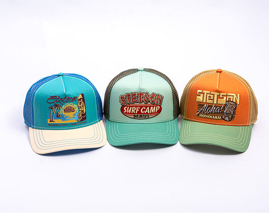 Kappe Stetson - Trucker Cap - - Surf Camp - 44