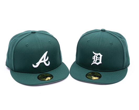 Kappe New Era - MLB Seasonal 59FIFTY - Atlanta Braves - Dark Green