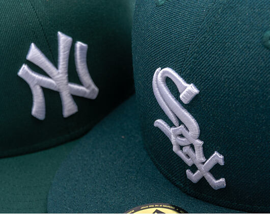 Kappe New Era - MLB Seasonal 59FIFTY - Chicago White Sox - Dark Green