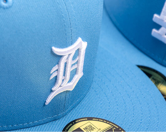Kappe New Era - MLB Seasonal 59FIFTY - Detroit Tigers - Sky Blue / Pink UV