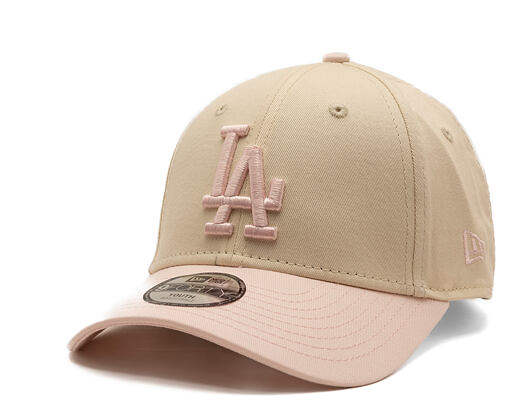 Kinder Kappe New Era - MLB Essential 9FORTY - LA Dodgers - Cream