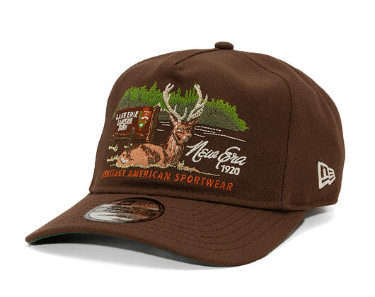 Kappe New Era - Branded Outdoor Graphic 19TWENTY - Chestnut Brown
