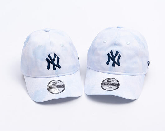 Kinder Kappe New Era - MLB Tie Dye 9TWENTY - NY Yankees - Sky Blue