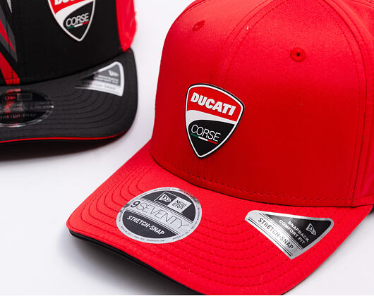 Kappe New Era - Ducati Motor Core 9SEVENTY Stretch-Snap - Scarlet