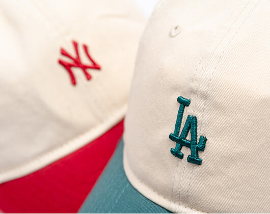 Kappe New Era - MLB Mini Logo 9TWENTY - LA Dodgers - Cream