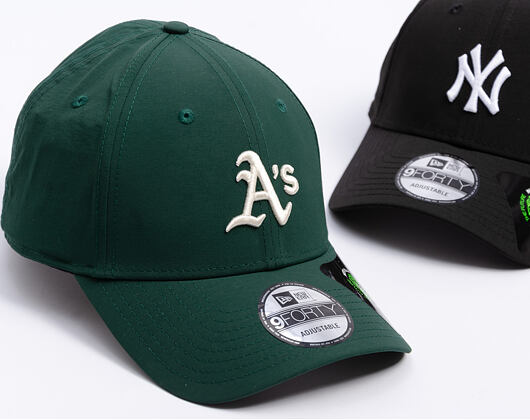 Kappe New Era - MLB Recycled Midi 9FORTY - Oakland Athletics - Dark Green