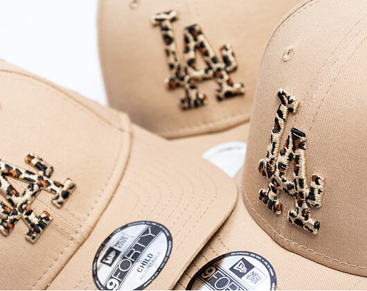 Damen Kappe New Era - MLB Animal Infill 9FORTY - LA Dodgers - Camel