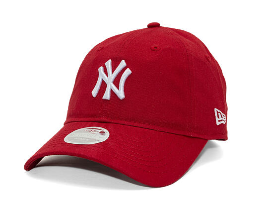 Damen Kappe New Era - MLB Essential Midi Logo 9TWENTY - NY Yankees - Pinot Red
