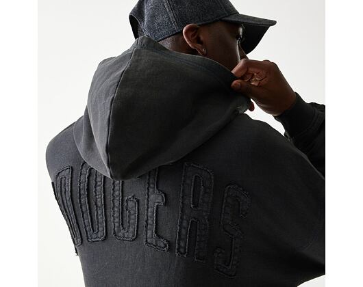 Pullover New Era - MLB Washed Full Zip Hoody - LA Dodgers - Dark Grey