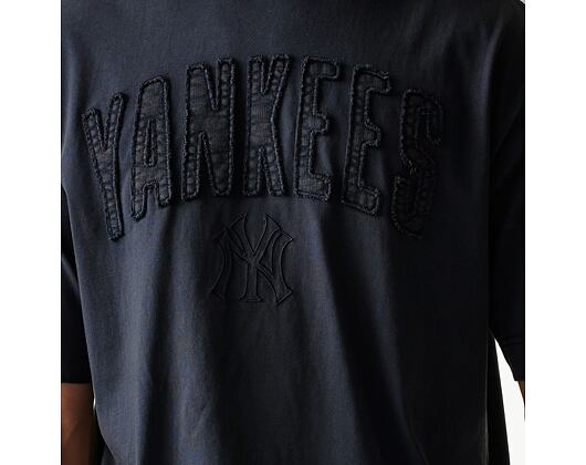 T-Shirt New Era - MLB Washed Boxy Tee - NY Yankees - Black