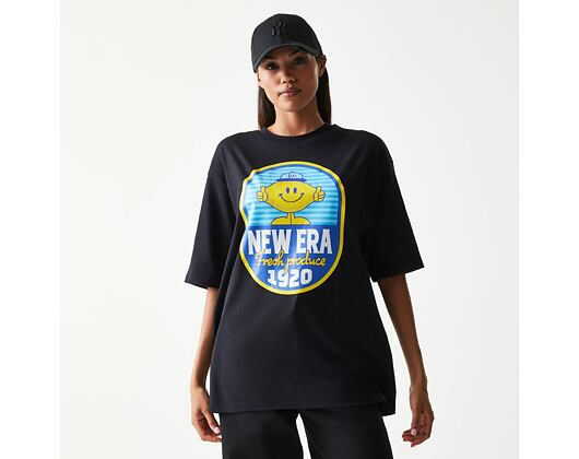 T-Shirt New Era - Fruit Graphic Oversized Tee - Black