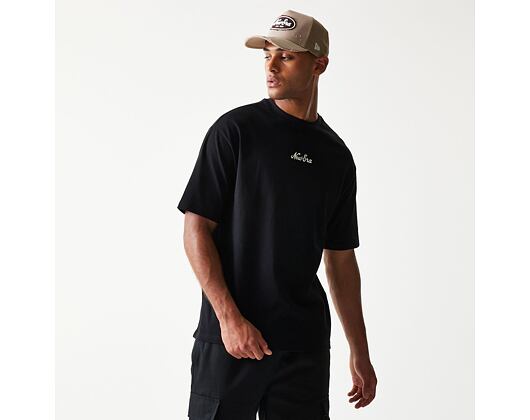 T-Shirt New Era - Script Oversized Tee - Black