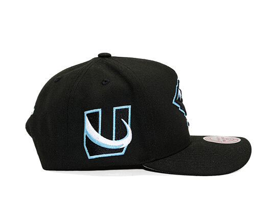 Kappe Mitchell & Ness - Utah Mammoth - Double Clutch Pro Snapback - Black
