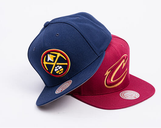 Kappe Mitchell & Ness - Denver Nuggets - Team Ground 2.0 Snapback - Navy