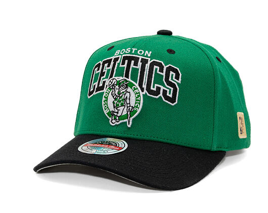 Kappe Mitchell & Ness - NBA Team Arch Snapback - Boston Celtics - Green / Black