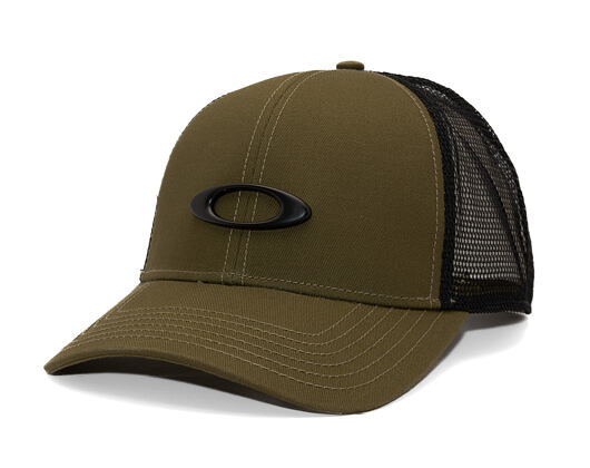Kappe Oakley - Trucker Ellipse Hat - Army Green