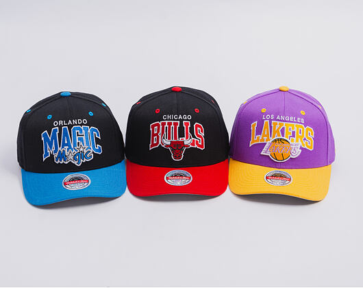 Kappe Mitchell & Ness - NBA Team Arch Snapback - Orlando Magic - Black / Blue