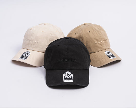 Kappe Oakley - '47 Soho Gen Dad Cap - Pitch Black