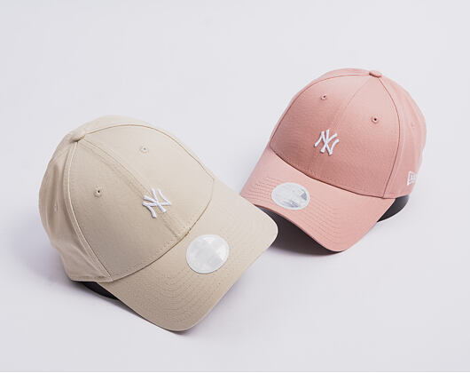 Damen Kappe New Era - MLB Mini Logo 9FORTY - NY Yankees - Stone