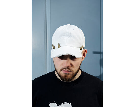 Kappe Praga von Matouš Fiala - Weiße Asymmetrie Kappe