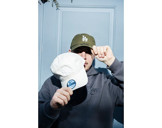 Kappe New Era - MLB Linen 9TWENTY - LA Dodgers - New Olive