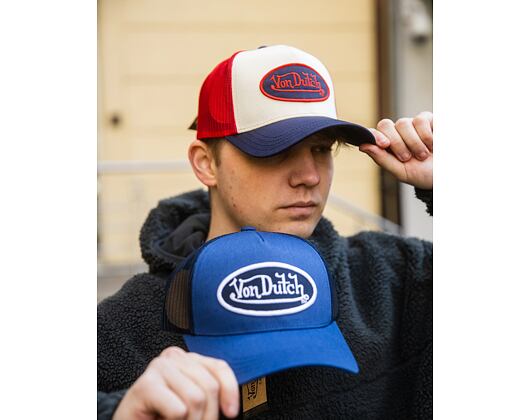 Kappe Von Dutch - Trucker - Classic Logo - Navy Blue