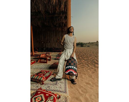 Rucksack Sprayground - Enlarged Check Paris Backpack