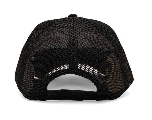 Kappe Ed Hardy - Love-Slowly Twill Front Mesh Trucker - Black
