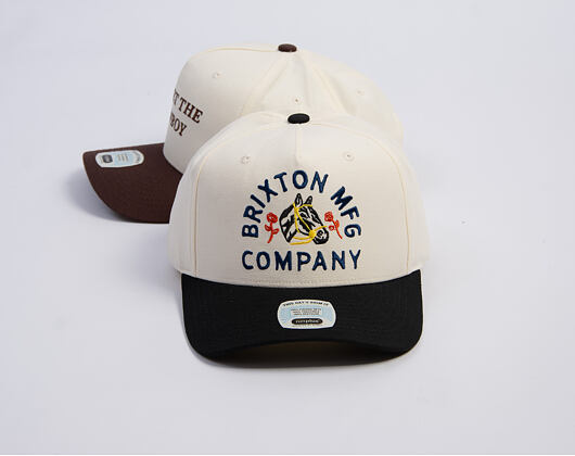 Kappe Brixton - Trophy Horse MP Snapback - Black/Off White