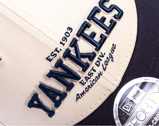 Kappe New Era - MLB Wordmark 9FORTY M-CROWN - NY Yankees - Cream