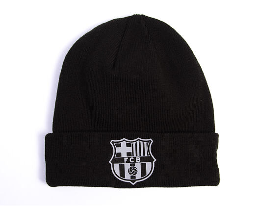 Mütze New Era - Reflective Cuff Beanie - Barcelona FC - Black