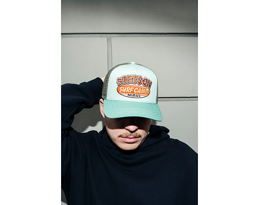 Kappe Stetson - Trucker Cap - - Surf Camp - 44