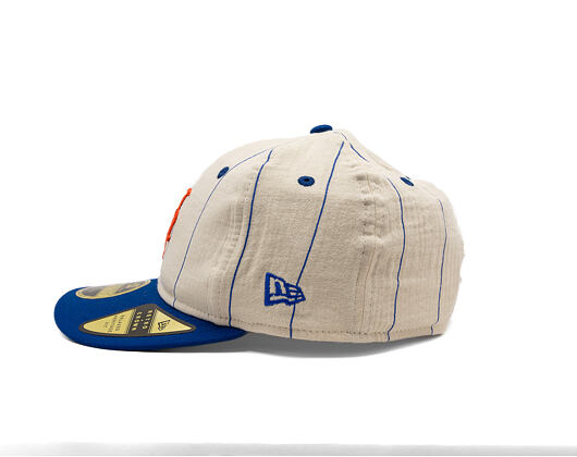 Kappe New Era - MLB Retro Linen Pinstripe 59FIFTY Retro Crown - NY Mets - Team Color