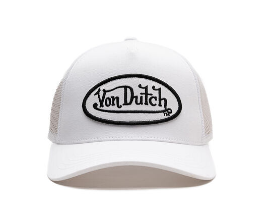 Kappe Von Dutch - Trucker - Classic Logo White