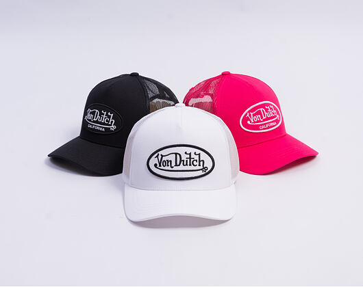 Kappe Von Dutch - Trucker - Classic Logo White