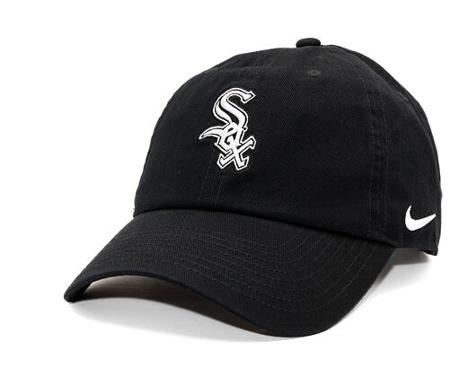 Kappe Nike - Primetime Club Unctructured Oragnic Cotton Cap Chicago White Sox - black