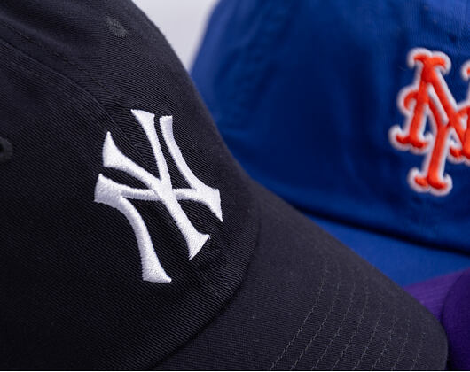 Kappe Nike - Primetime Club Unctructured Oragnic Cotton Cap NY Yankees - pitch blue