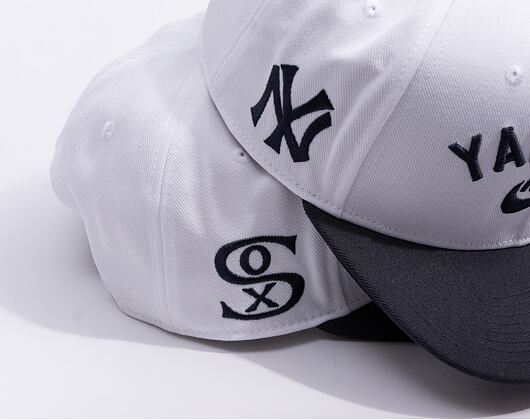 Kappe Nike - Cooperstown Dri-Fit Pro - Chicago White Sox - White 10A/Pitch Blue 4FA